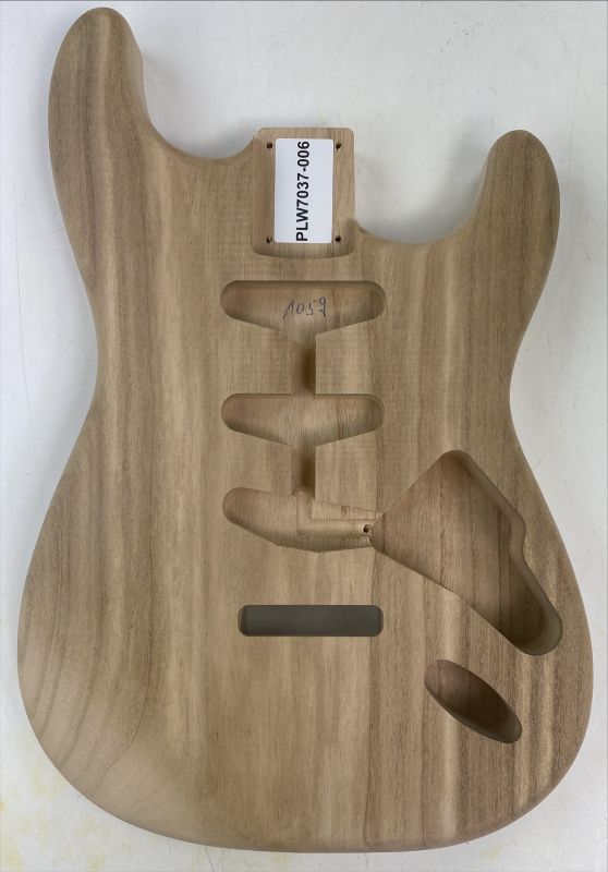 Body Paulownia 1-pc., Stratocaster, Unique Piece #006